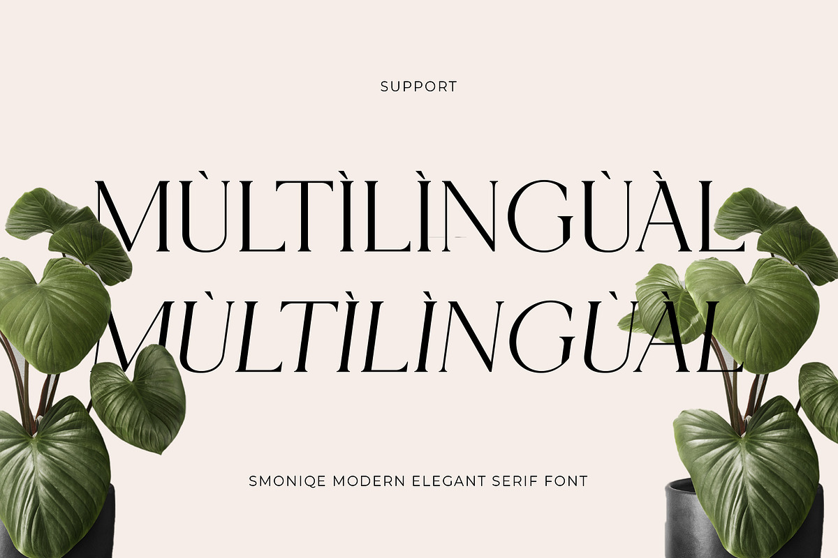 Moniqe - Modern Elegant Serif Font, a Serif Font by Muflieart (Photo 7 of 7)