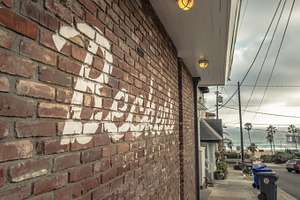 Painted Sign and Coast