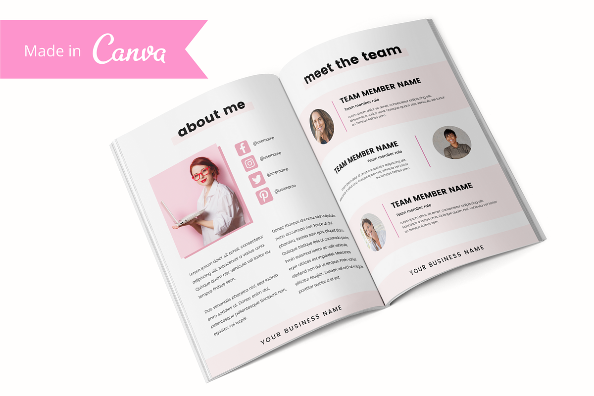 Services & Pricing Template | Canva, a Presentation Template by The Template Lounge (Photo 5 of 7)