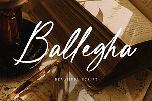 Ballegha - Beautiful Script