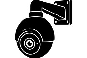 Security camera icons, a Technology Illustration by jahid234 (Thumbnail 6 of 13)