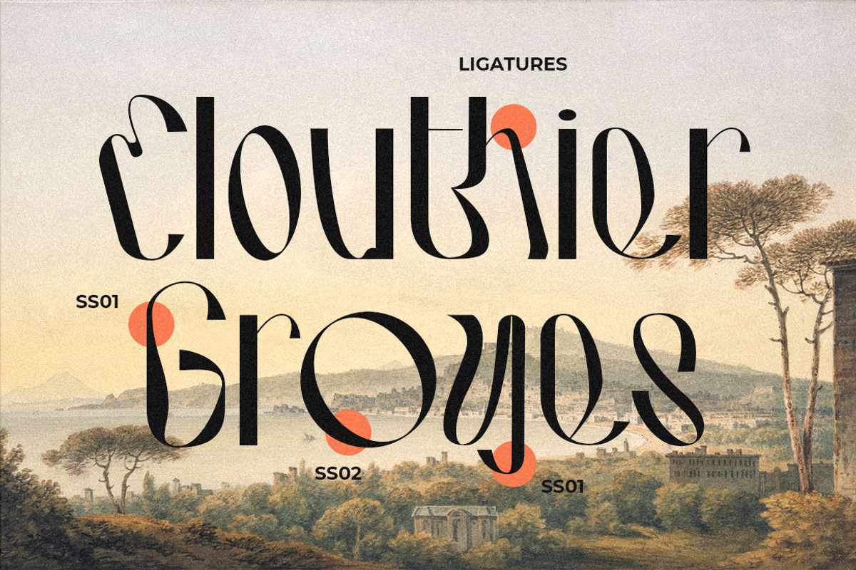 Hausser Modern Display, a Font by Creatype Studio (Photo 9 of 11)