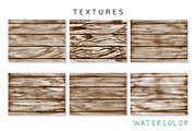Brown Watercolor textures, a Texture Graphic by Color_Brush (Thumbnail 4 of 6)