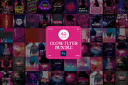45 Glow Flyer Bundle, a Social Media Template by PopotLane (Thumbnail 1 of 4)