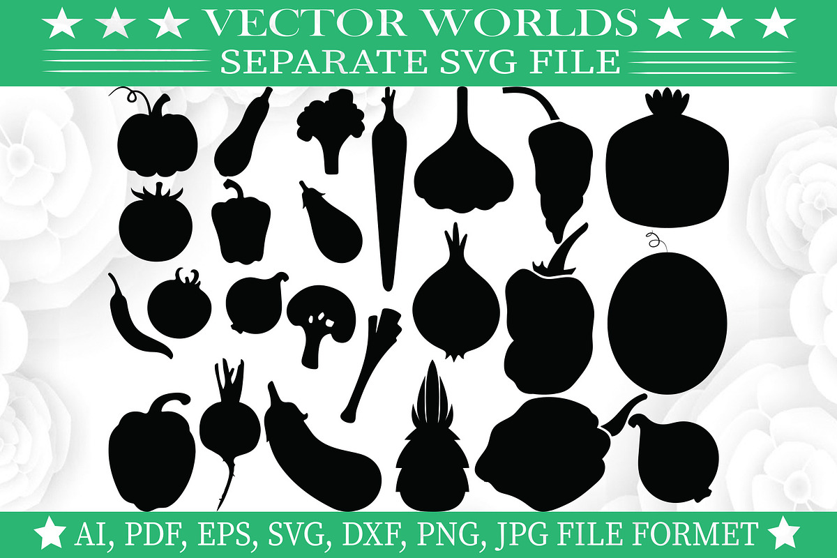 Vegetable Svg, Food, Cock Svg, an Object Graphic by VectorWorlds