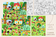 Garden clipart, patterns, designs, an Object Graphic by Lexi Claus (Thumbnail 7 of 11)