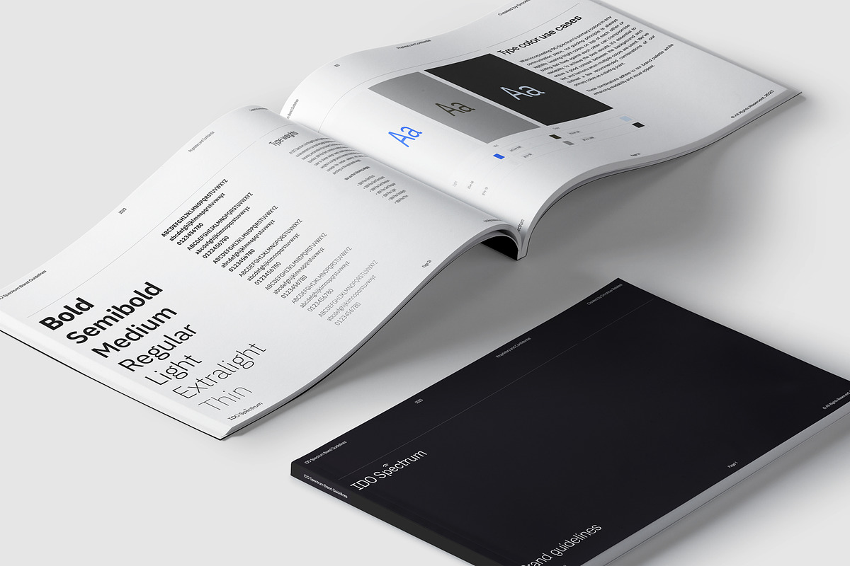 IDO Spectrum Brand Style Guidelines, a Presentation Template by Smotrow Related (Photo 7 of 15)