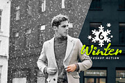 6 Winter Photoshop Action, an Action Add-On by yantodesign (Thumbnail 4 of 7)