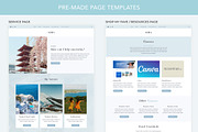 Travel Blog WordPress theme, a WordPress Template by Sky and Stars (Thumbnail 4 of 7)