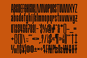 Gingerbone - Classic Condensed Font, a Sans Serif Font by MaikoHatta (Thumbnail 6 of 7)