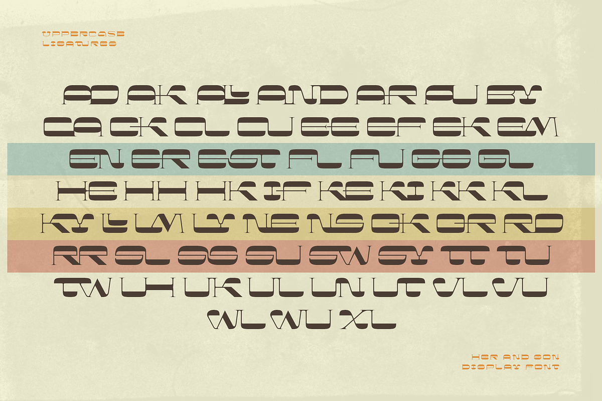 Her and Son, a Font by alit design (Photo 15 of 15)