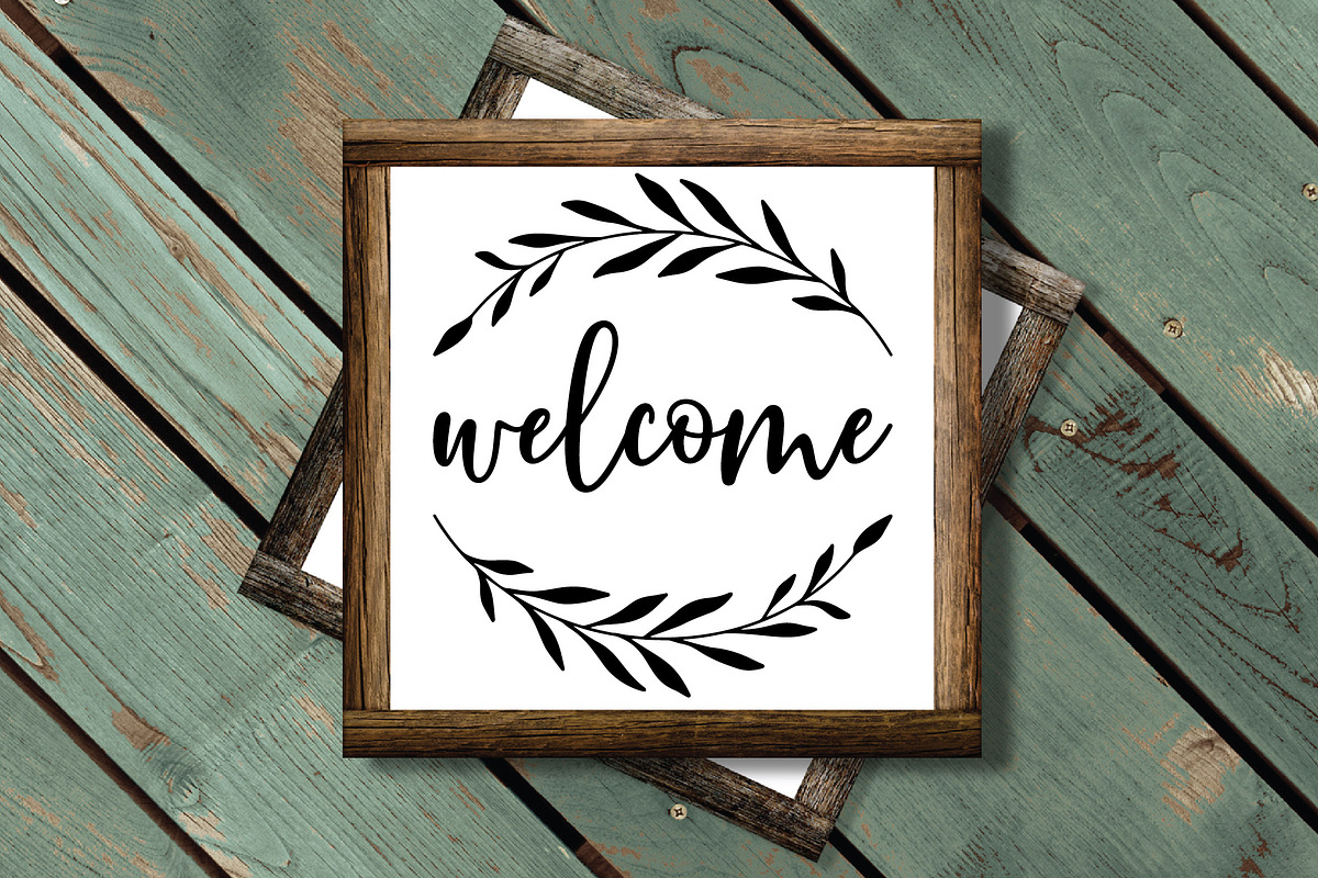 Welcome Sign Bundle, an Illustration by OldMarket Designs (Photo 5 of 11)