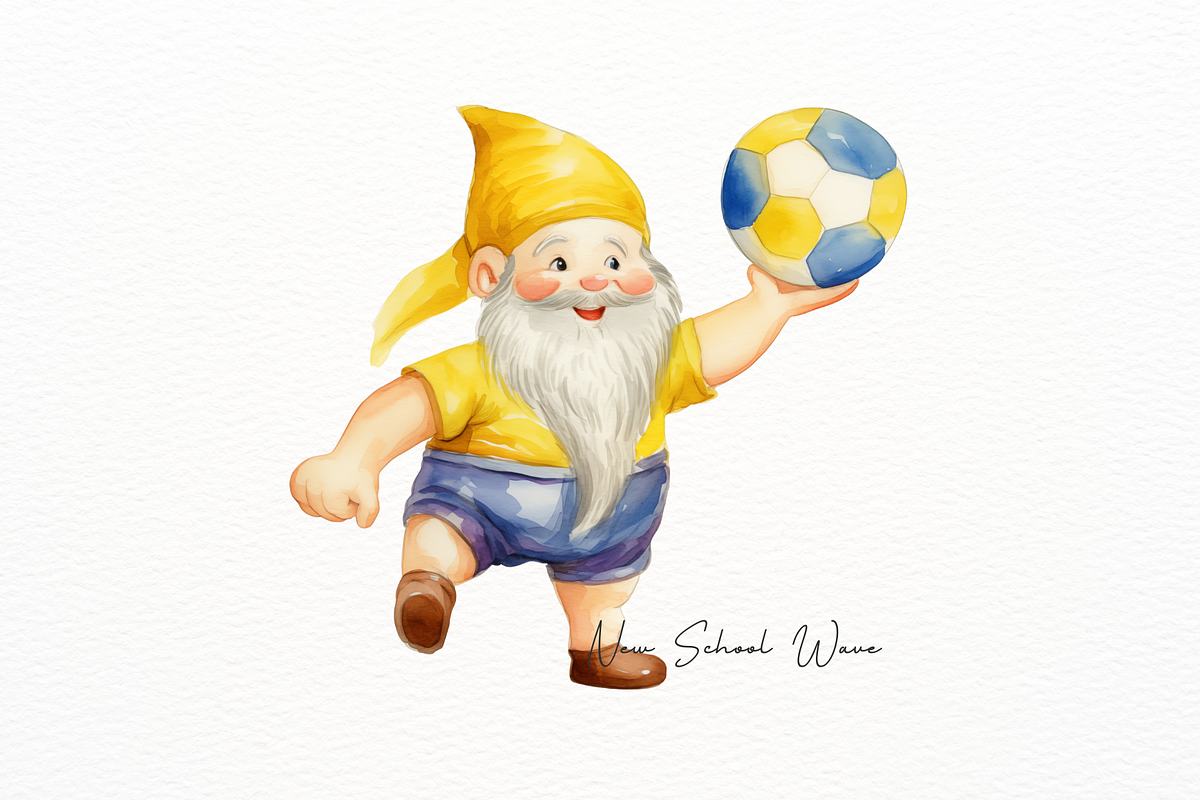 Cute Gnome and Various Sport Clipart, a Person Illustration by New-School-Wave (Photo 4 of 5)