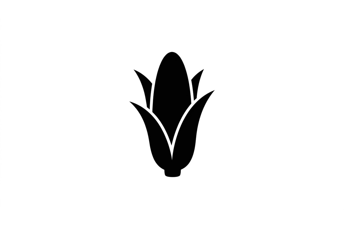 Fresh Corn Cob Silhouette Set, an Object Graphic by Designs_River (Photo 3 of 3)