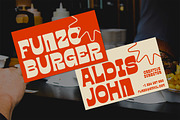 Funzo - Bold Funky Display Sans Font, a Sans Serif Font by Sekyra Lab (Thumbnail 9 of 11)