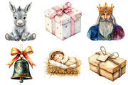 Whimsical Nativity Scene Set, an Illustration by Daily.Designs (Thumbnail 5 of 5)