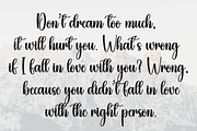 Bushy | Script Font, a Handwritten Font by Scratchones (Thumbnail 6 of 8)
