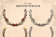 Rooted Woman | Sacred Feminine, a Person Illustration by Ink Stories (Thumbnail 12 of 16)