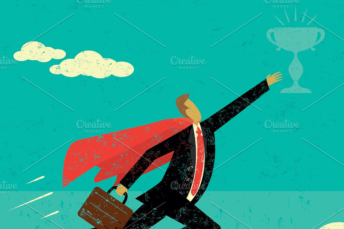 Business Concepts Bundle 03 Men, a Person Illustration by retrorocket (Photo 10 of 16)