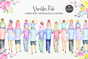 Shoulder Ride Illustration, a Person Illustration by Corner Croft (Thumbnail 1 of 10)