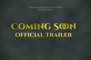 Gold Foil Photoshop Text Effect, a Layer Style Add-On by MRI STUDIO (Thumbnail 17 of 29)