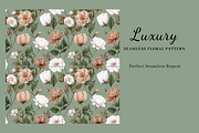 Sage & Blush Botanica Pattern, a Pattern Graphic by LUSH Studio (Thumbnail 3 of 6)
