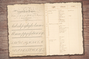 Old Ledger Paper