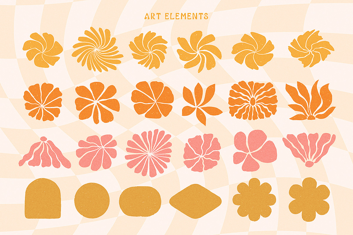 Retro Vibes Graphics Bundle 70% OFF, a Graphic by Ayya Studio (Photo 44 of 60)