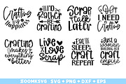 Crafting SVG Bundle 40 Designs, an Illustration by ZoomkSVG (Thumbnail 2 of 7)