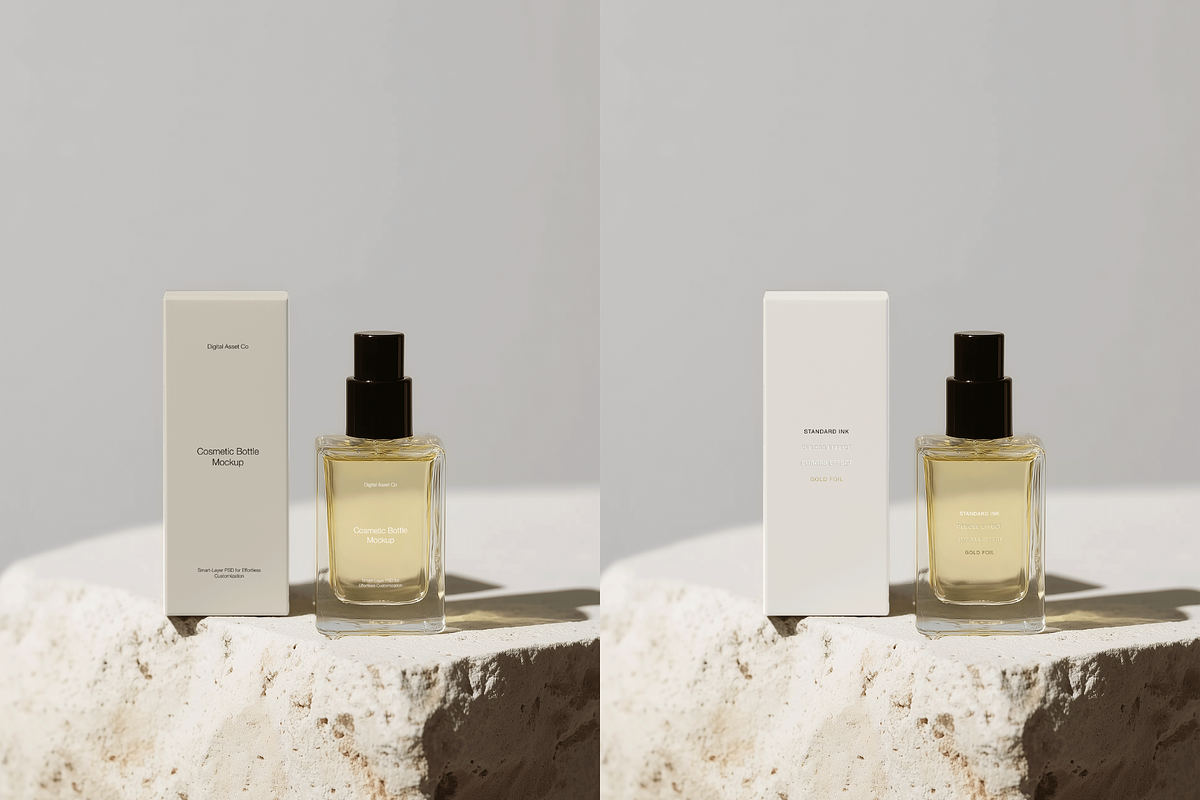 Neutral Cosmetic Mockup Bundle, a Packaging Mockup by Digital Asset Co (Photo 3 of 7)