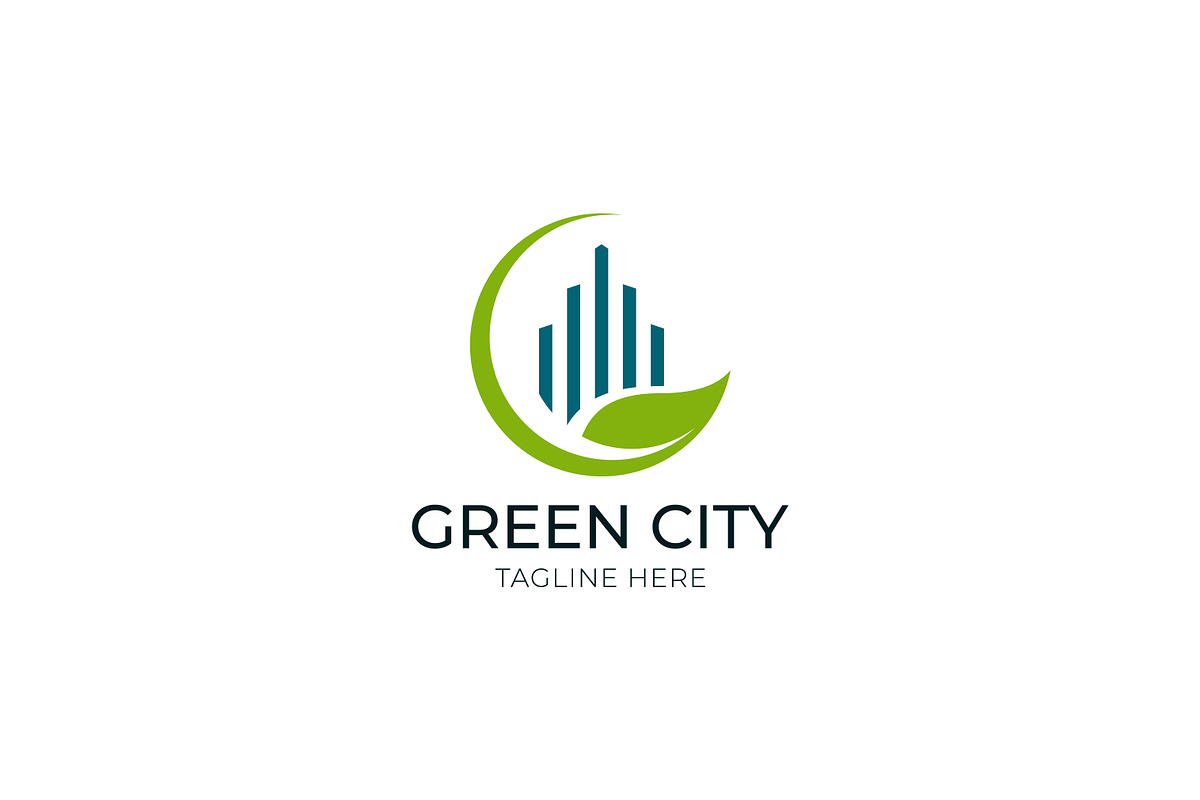 Green City Eco Friendly Logo, a Branding & Logo Template by Signatoro (Photo 1 of 3)