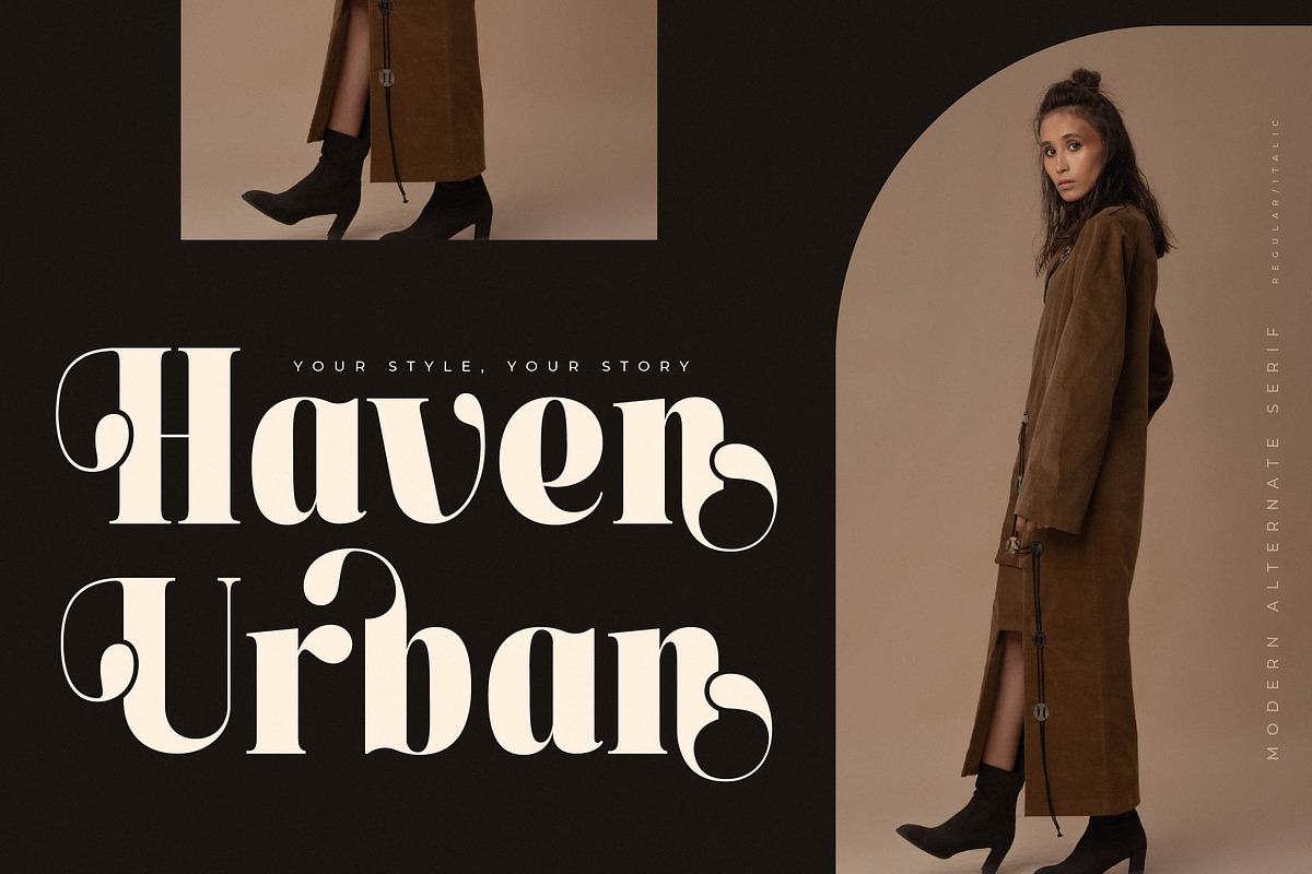 Magilne Modern Alternate Serif, a Serif Font by Letterena Studios (Photo 8 of 15)