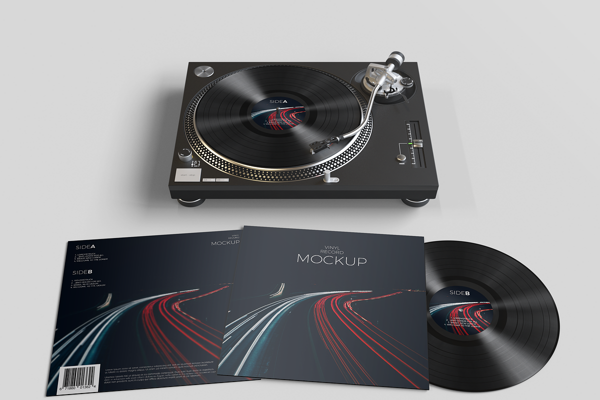 Vinyl Record Mockup 2, a Hoody Mockup by KIPET (Photo 6 of 14)