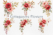 Romantic Roses Clipart Bundle., a Decorative Illustration by GalaDesign03 (Thumbnail 5 of 5)