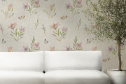 Lily Flowers. Watercolor Cliparts, a Decorative Illustration by Slastick (Thumbnail 6 of 8)