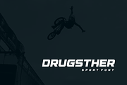 Drugsther, a Font by garismantra (Thumbnail 2 of 4)