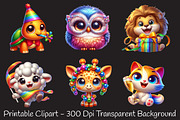 Cute New Year Cartoon Characters Cli, an Illustration by RobertsArt (Thumbnail 2 of 5)