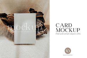 Wedding Invitation Mockup PSD JPG, a Print Template by eventpapery