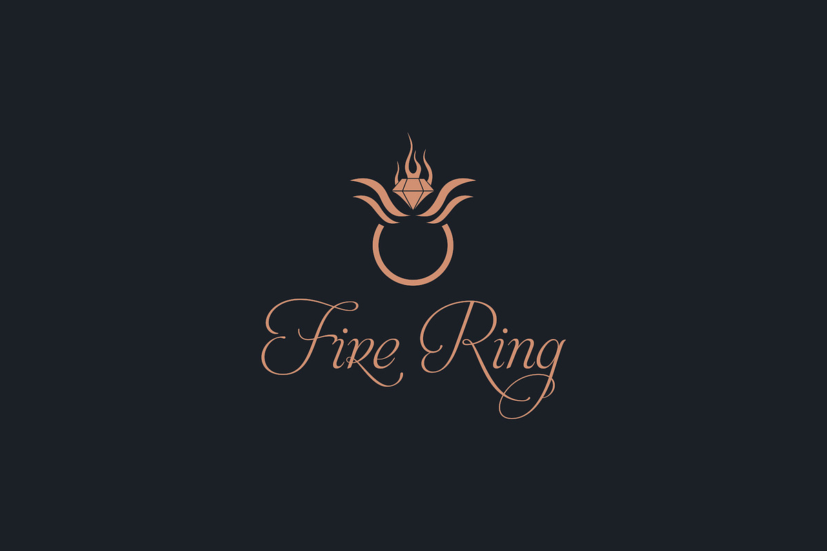 Fire Ring Logo, a Branding & Logo Template by Midgardians (Photo 1 of 4)