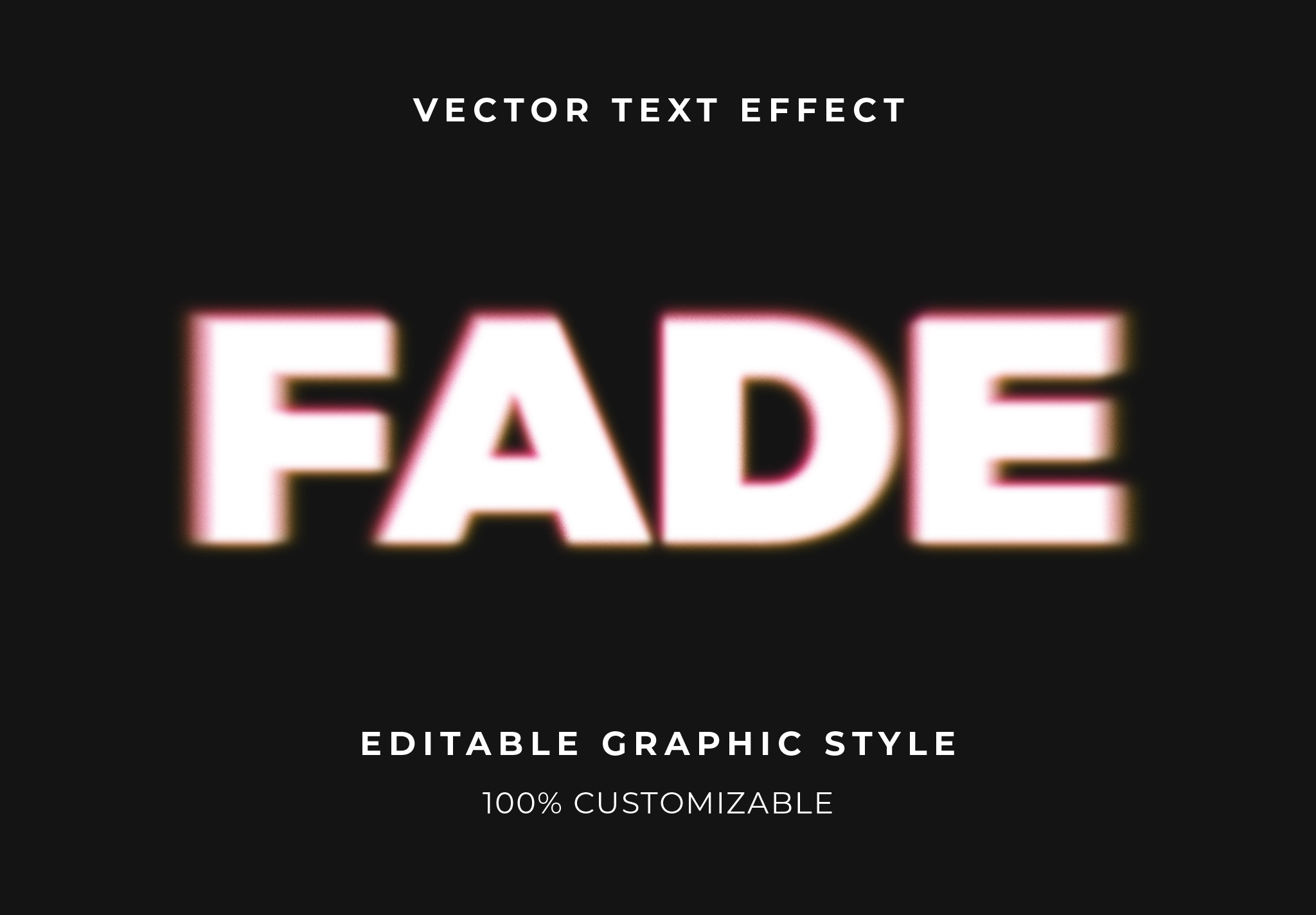 Blurry Fade Bold Text Effect, a Templates & Theme by studiogstock
