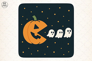 Funny Halloween Png, Spooky Season, an Illustration by Libby Wishes