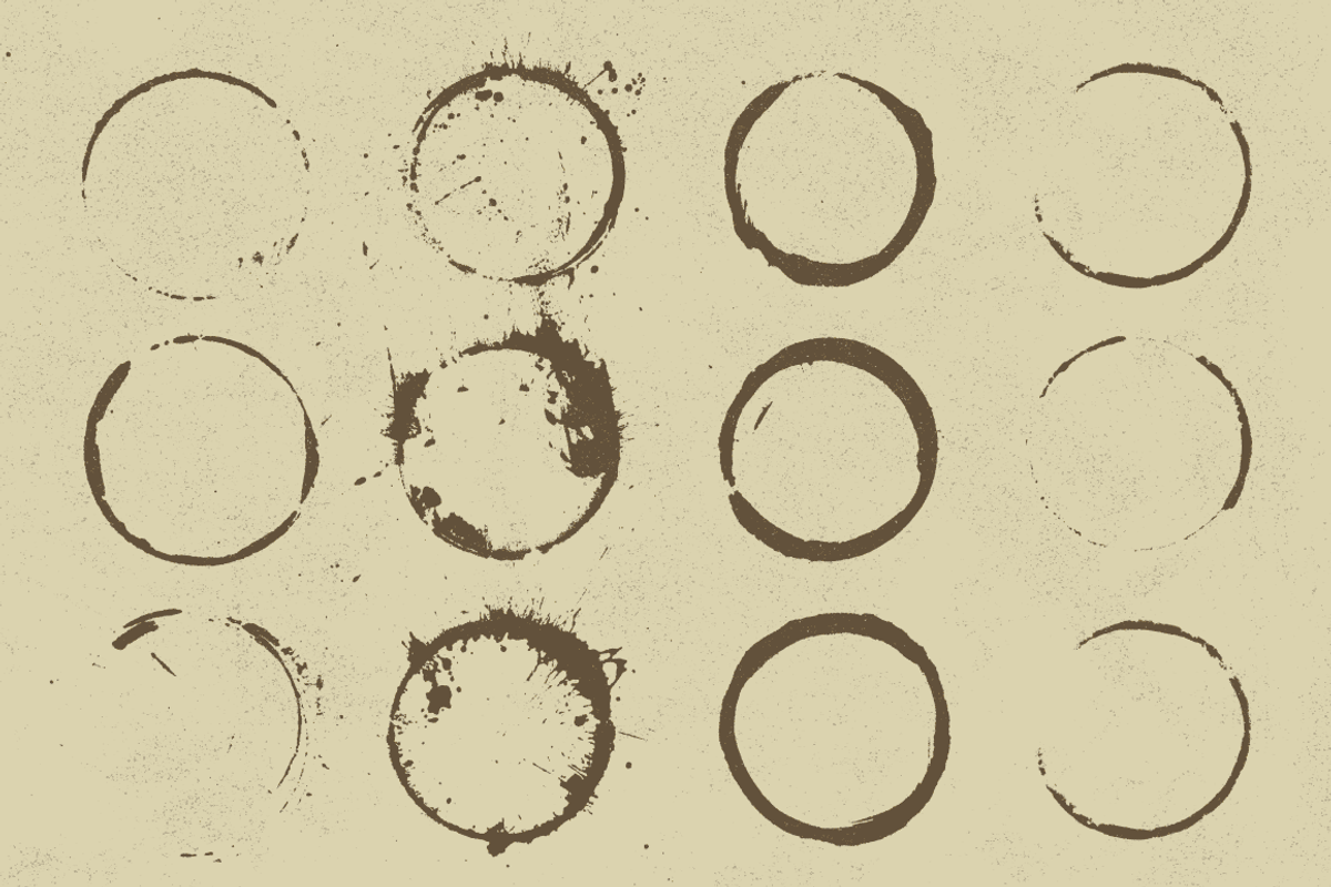 40 Ink Circles, an Illustration by GhostlyPixels