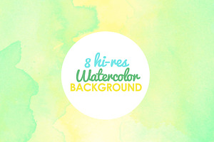 8 Watercolor Background