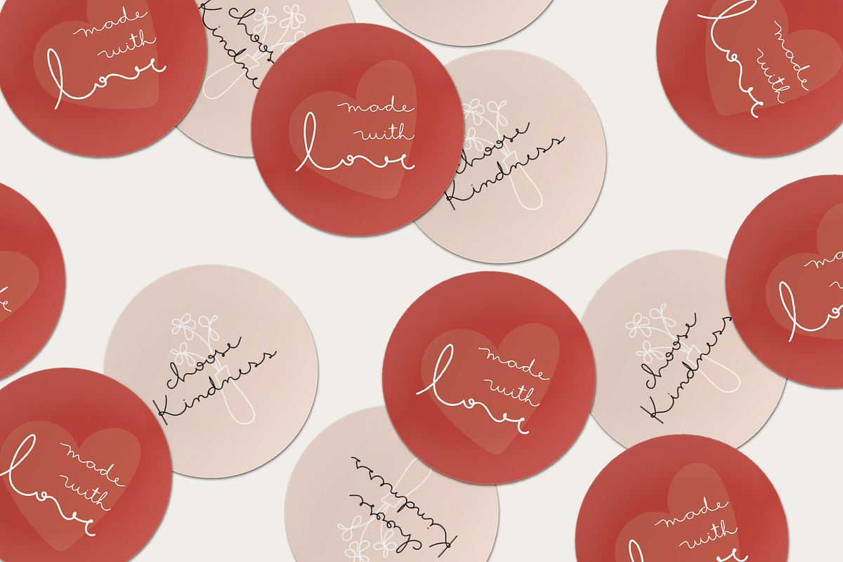 Hand-drawn words | Pre-made posters, an Illustration by designerbianca (Photo 7 of 7)