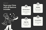 Animated Cooking and Baking Doodle, an Outline Icon by Vectors Market (Thumbnail 2 of 5)
