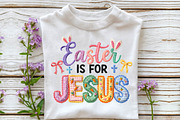 Crochet Easter Is For Jesus png, an Illustration by DreamCafeArt (Thumbnail 4 of 6)