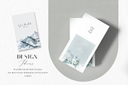Winter Christmas Watercolor Card Set, a Decorative Illustration by WalaPalette (Thumbnail 11 of 14)