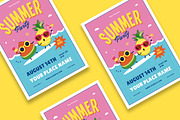 Summer Cocktail Party Flyer, a Flyer Template by Esui Studio (Thumbnail 3 of 3)