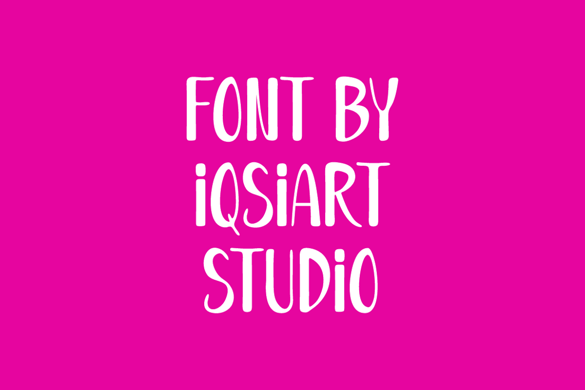 Loves Somesta - Romantic Font, a Handwritten Font by Iqsiart Studio (Photo 4 of 7)