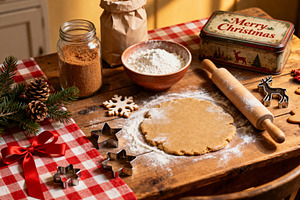 Warm & Cozy Christmas Cookie Baking, a Food & Drink Photo by Virgo Studio